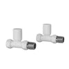 Round Pattern Valve Straight White Pro