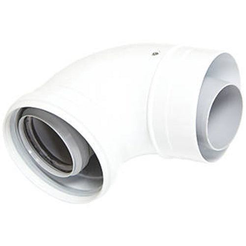 Ideal  90 Degree Boiler Flue Elbow 203130