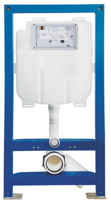 Base Ancortite Compact Wall Hung Frame + Flush Button