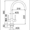 DAVA KITCHEN SINK MIXER