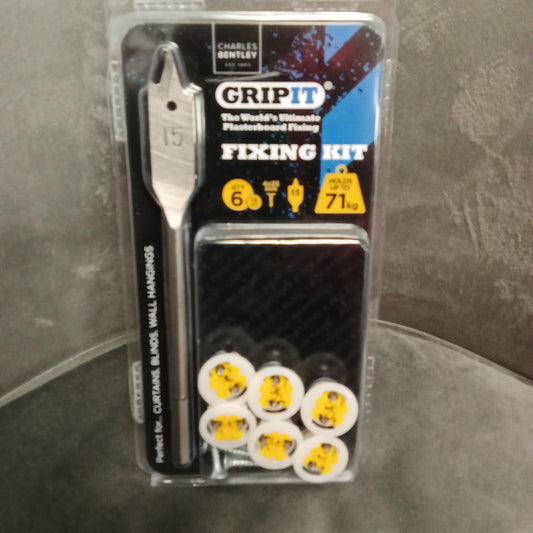 Curtain Kit, Clam Pack-GripIT- Ultimate Plasterboard Fixing