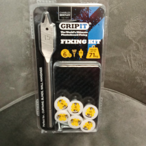 Curtain Kit, Clam Pack-GripIT- Ultimate Plasterboard Fixing