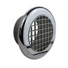 Airvent 404147 Round Ceiling Diffuser Vent Grille - Polished Chrome Finish