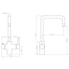 Ellsi Elise 3in1 Instant Boiling Water Tap With Boiler & Filter