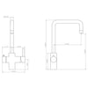 Ellsi Elise 4in1 Instant Boiling Water Tap With Boiler & Filter