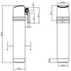 Ellsi Elise 4in1 Instant Boiling Water Tap With Boiler & Filter