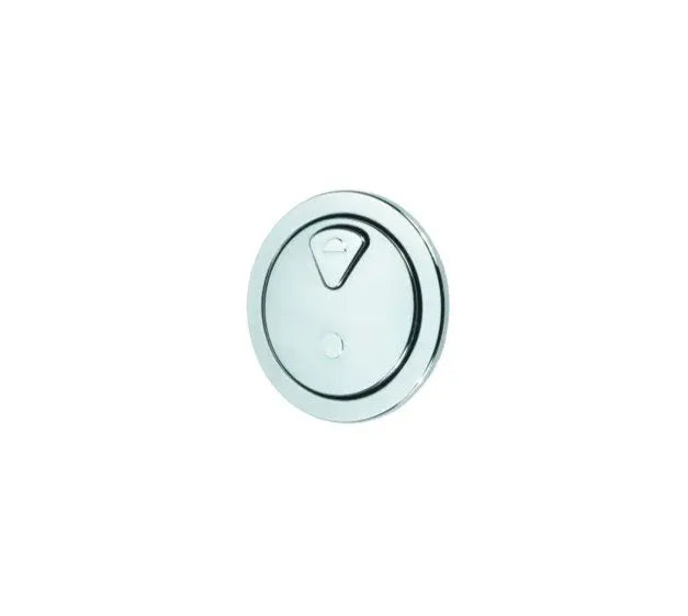 Thomas Dudley Vantage/Miniflo Chrome Dual Flush 73.5mm Round Push Button, 315921