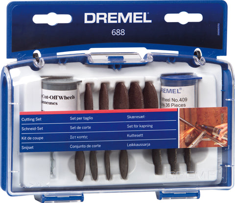 Mechanical Tool Kit, Cut-Off Wheel, 68PC- Dremel 2.615.068.8JA (68pc)