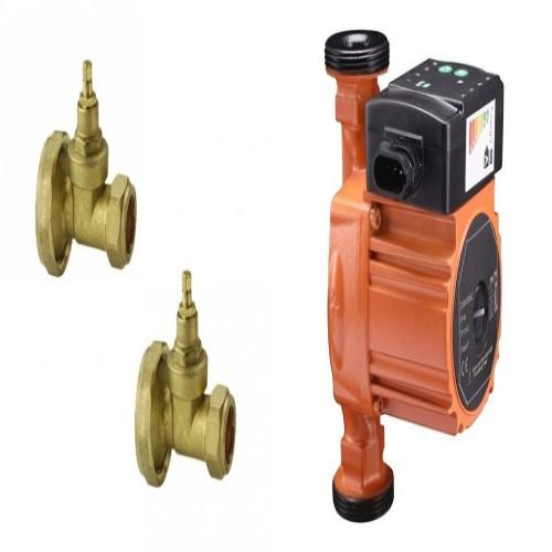 A Rated Circulating Pump - 1.1/2" + 2 x 22mm Pump Valves