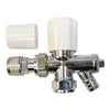 15MM CP Rad Trent Plus Angled Valve C/W Drain Off (1/2