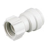 JG SPEEDFIT PLASTIC PUSH-FIT STRAIGHT TAP CONNECTORS 15MM X 3/4