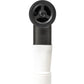 Abode 90mm (1.5") Manual Basket Strainer Waste+O/flow Round - Matt Black