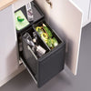 Blanco Botton Pro 45/2 Manual Pull-Out Dual Kitchen Waste Bin 42L – 517467