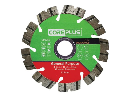 Core Elite General-Purpose Diamond Blade 125mm