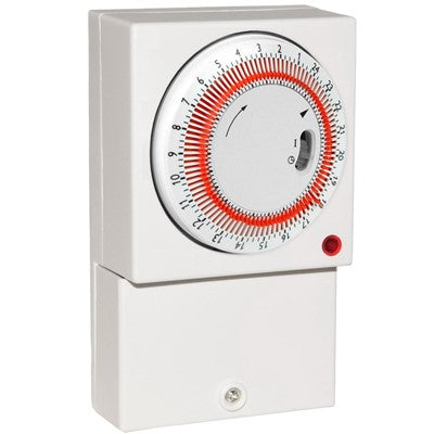 Surface Immersion Heater Timer Mechanical 24 Hours 16A (2A)