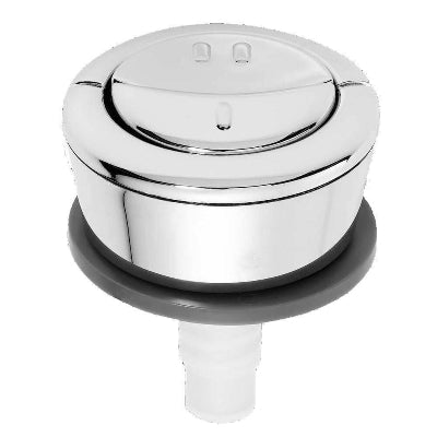Jollyflush Chrome Replacement Push Button ( Grey Backnut)