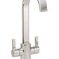 LUSS TWIN CRUCIFORM KITCHEN SINK MIXER