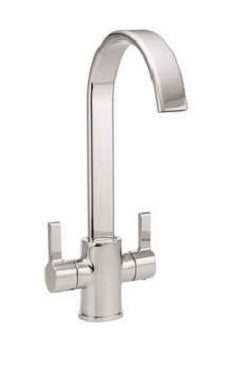 LUSS TWIN CRUCIFORM KITCHEN SINK MIXER