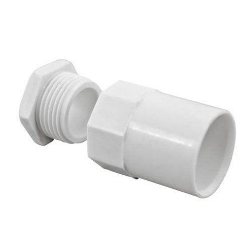 20mm Female Adaptor with Lockring White (Sold in 5's)