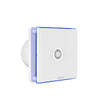 4 inch Decorative Extractor Fan with Clear Glass, Timer and Motion Sensor