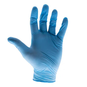 Blue Nitrile Disposable Gloves Large (Box of 100)