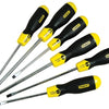 Stanley Cushion Grip Screwdriver Set, 6 Piece-FREE UK P&P
