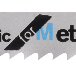 Bosch Accessories 5x Jigsaw Blade T118B Basic for Metal (for Steel sheets, Accessories Jigsaw)