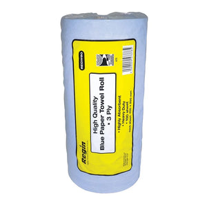 Blue Paper Towel Roll - 3ply - 100 Sheets- High Quality