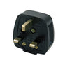 13amp -Black Fused Plug 13A