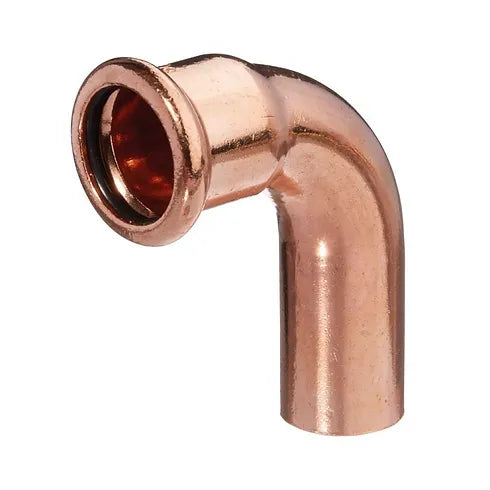 Copper Pressfit 22mm Street Elbow WRAS Approved