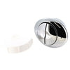 Dual Mulitflush Oval Push Button Chrome Dual MFVB1B