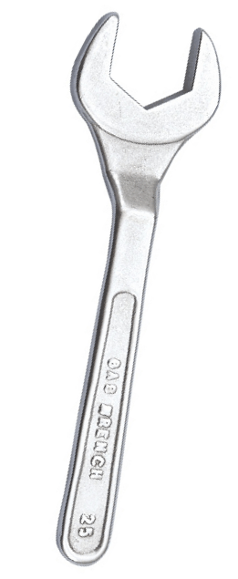 25mm Gas Cylinder Wrench -Forged Steel, 160 mm, Ideal for Gas Lines, Cylinders, and Valves