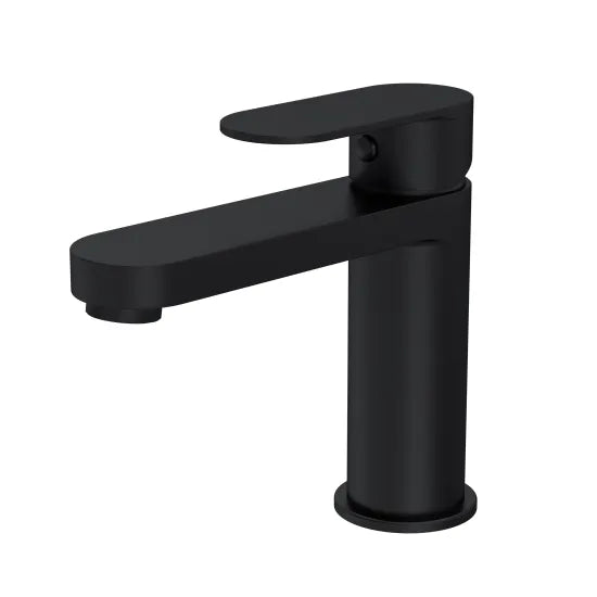 Mono Basin Mixer With Push Button Waste- Matt Black