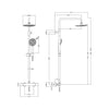 Shower Kits Thermostatic Bar Shower With Kit