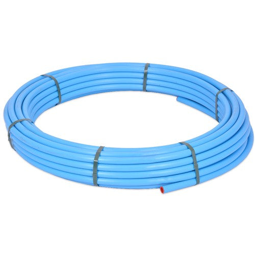 25m x 32mm Blue MDPE Pipe Coil