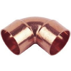 COPPER ENDFEED ELBOW FITTINGS WRAS APPROVED-28mm