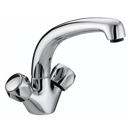 Contract Monobloc Kitchen Sink Mixer Tap - Chrome - FREE P&P