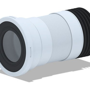 Flexible WC Pan Connector- SHORT  - 280-550mm