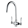 Traditional Kitchen Sink Mixer Tap - Chrome-