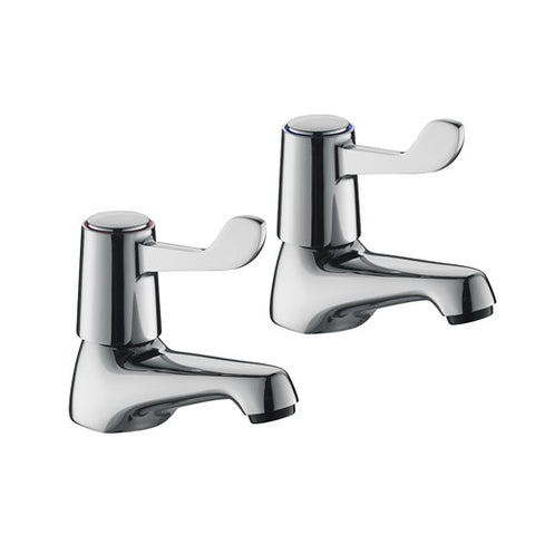Contract Lever Basin Taps - Chrome