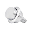 Siamp Optima 50 Raised Single Flush Cable Push Button Chrome 34505107
