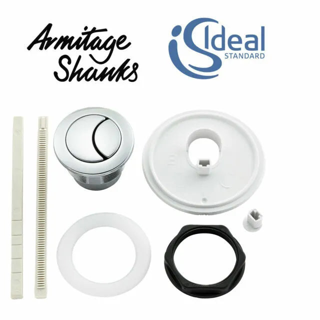 IDEAL STANDARD ARMITAGE SHANKS PUSH BUTTON SPARE DUAL FLUSH BUTTON EV344AA