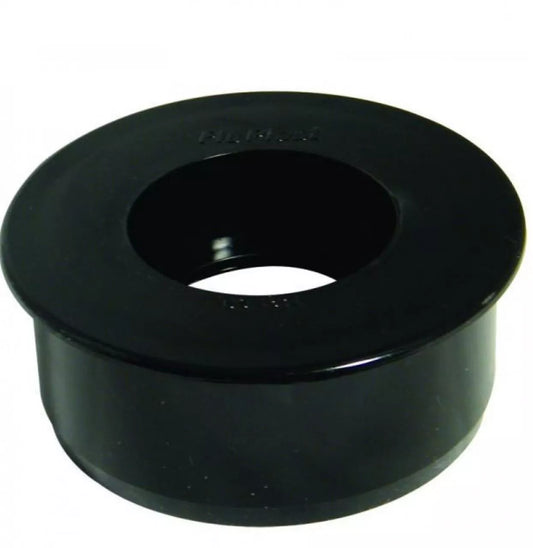 110mm x 50mm (56mm) Black Waste Pipe Reducer -