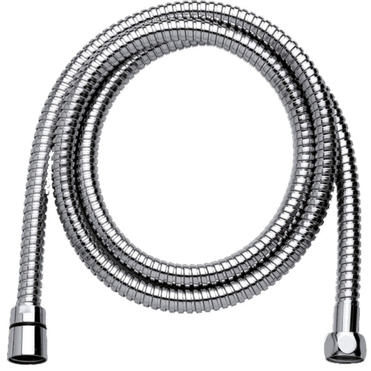 2m Large Bore(11mm) Chrome Shower Hose -Great Quality Hose