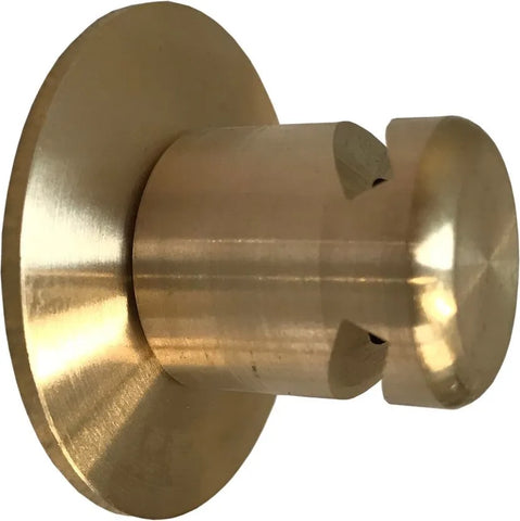 BRASS Boiler Blow Off Valve Cap 15mm End Feed Safety Cowl