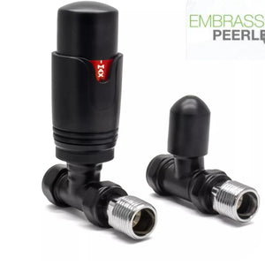 Modern Thermostatic Radiator Valve TRV Set 15mm x 1/2
