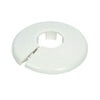 Radiator Pipe Collars White Plastic Covers- 10pk 15mm