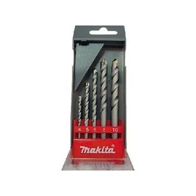 Makita D-05175 Masonry Drill Bit Set 5 Pcs