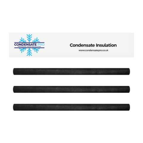 Condensate Pro - External Condensate Pipe Insulation Pack - 3x 35mm x 13mm x 1m
