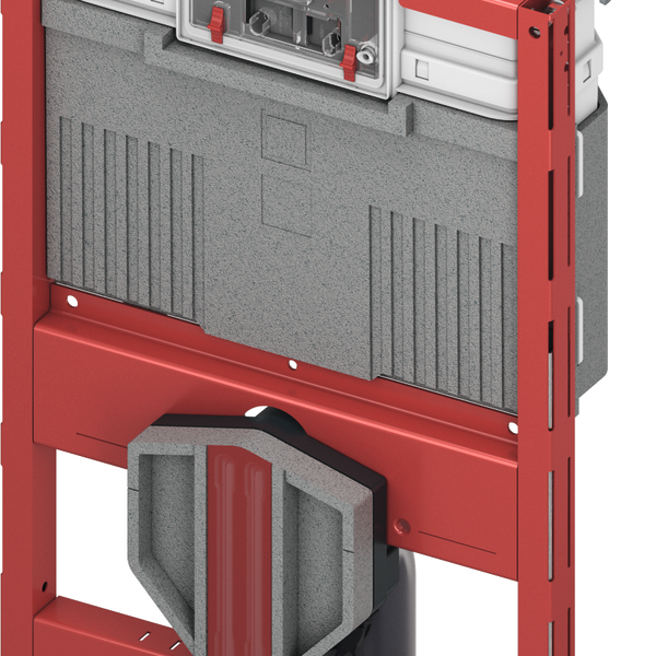 TECEprofil toilet module with Uni cistern, installation height 820 mm